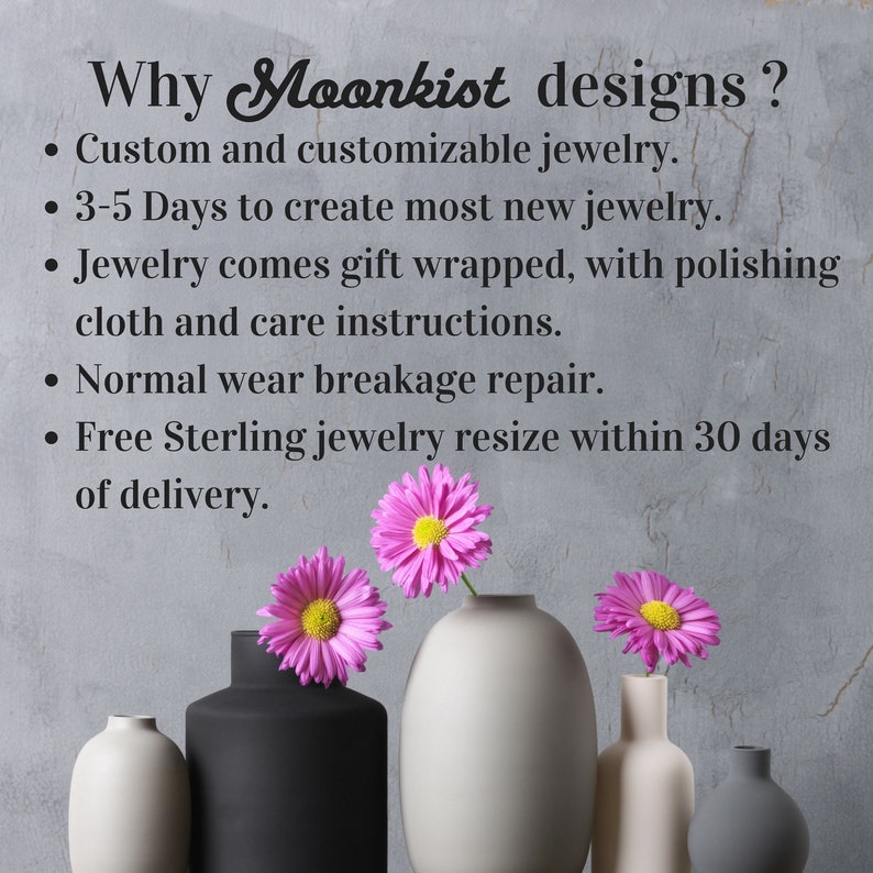 Anastasia Topaz Botanical Ring Set Sterling Silver Solitaire Engagement Ring /& Flower Wedding Ring Set Nature-Inspired Band Ring Set