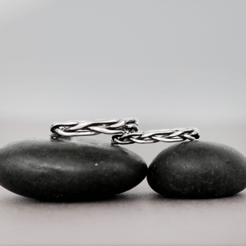 Celtic Promise Rings for Couples Matching Couple Rings Etsy