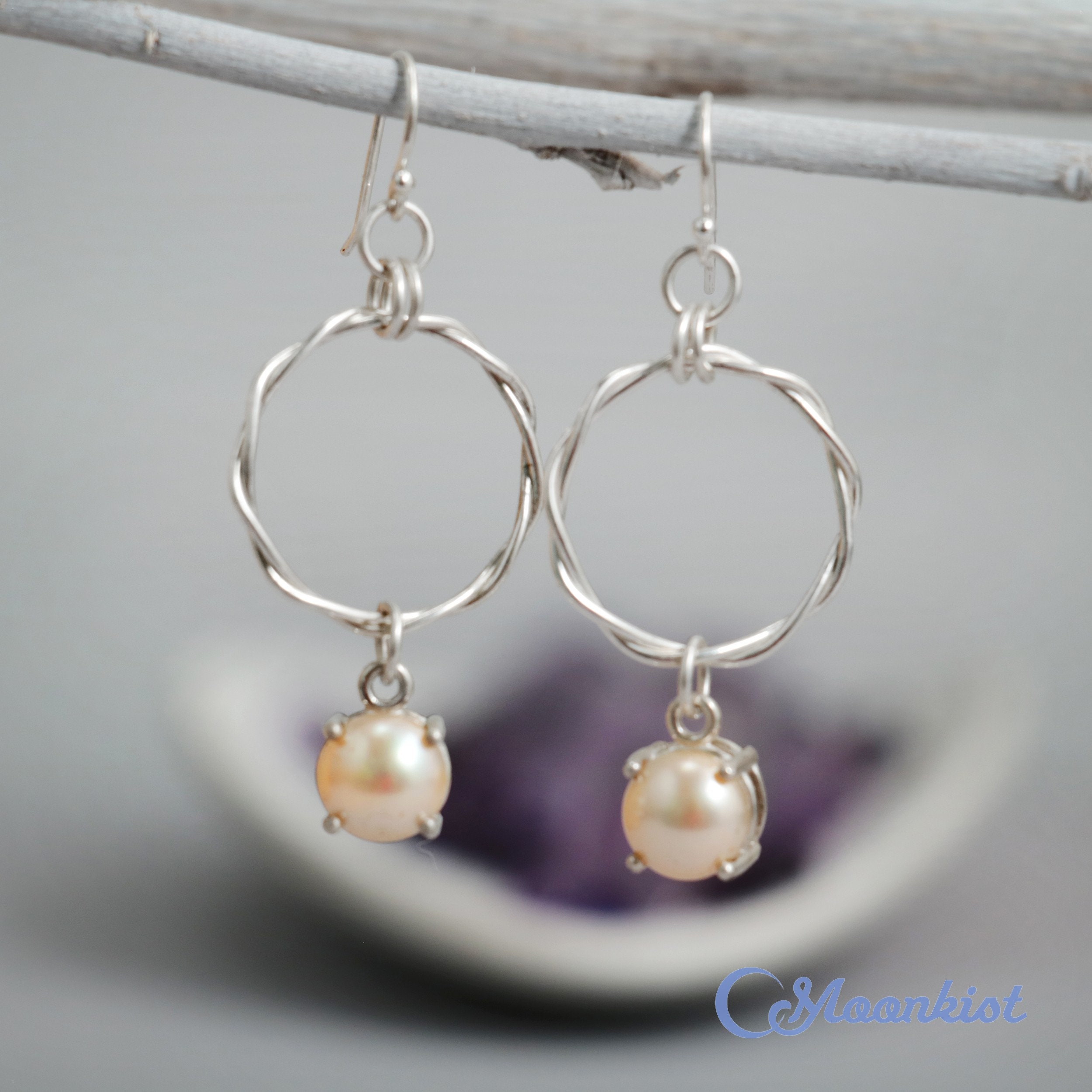 Cute pearl earrings deals