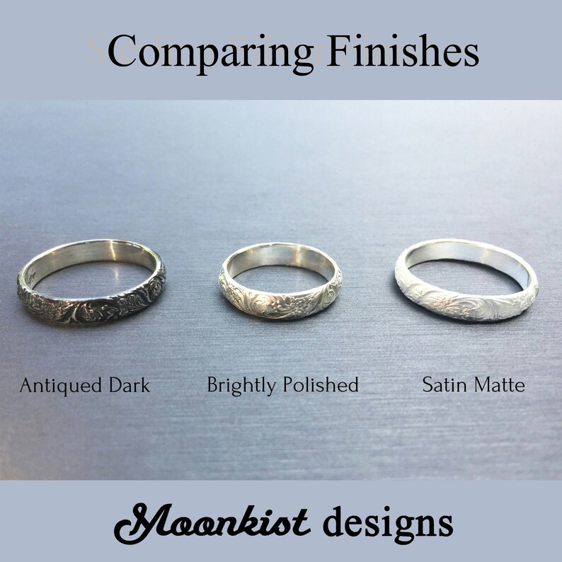 Mens Sapphire Ring Sterling Silver Fleur De Lis Ring Mens Promise Ring