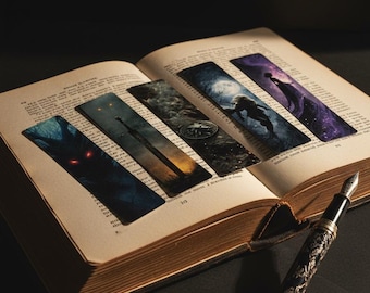 The Witcher Printable Bookmarks | Ready to Print | Bookish Gift