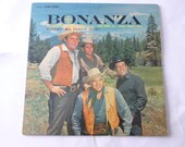 Vintage Records Bonanza TV 39 s Original Cast Vinyl Record Lp LSP 2583 RCA Victor Records 1962 Record Sale