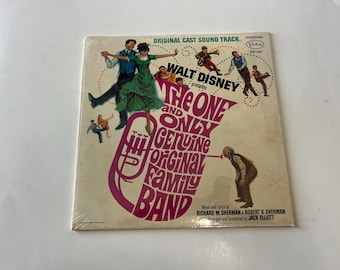 Płyta winylowa Walta Disneya „The One And Only Family Band” (zapieczętowana) 1968