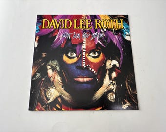 David Lee Roth Eat 'em and Smile Vinyl Record LP WB Records 1986