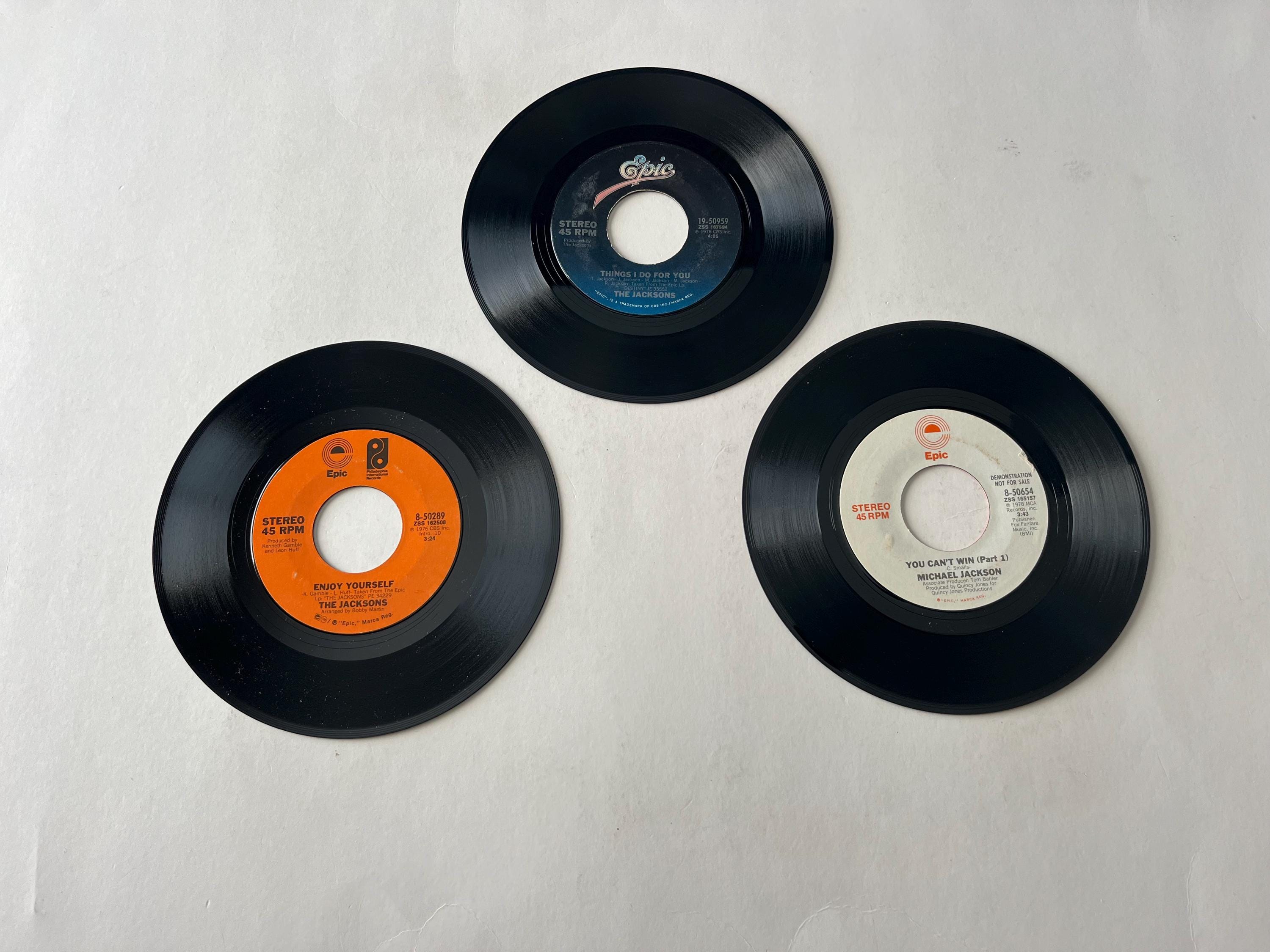 ジャクソンズの45回転レコードロット：Enjoy Yourself、Heartbreak