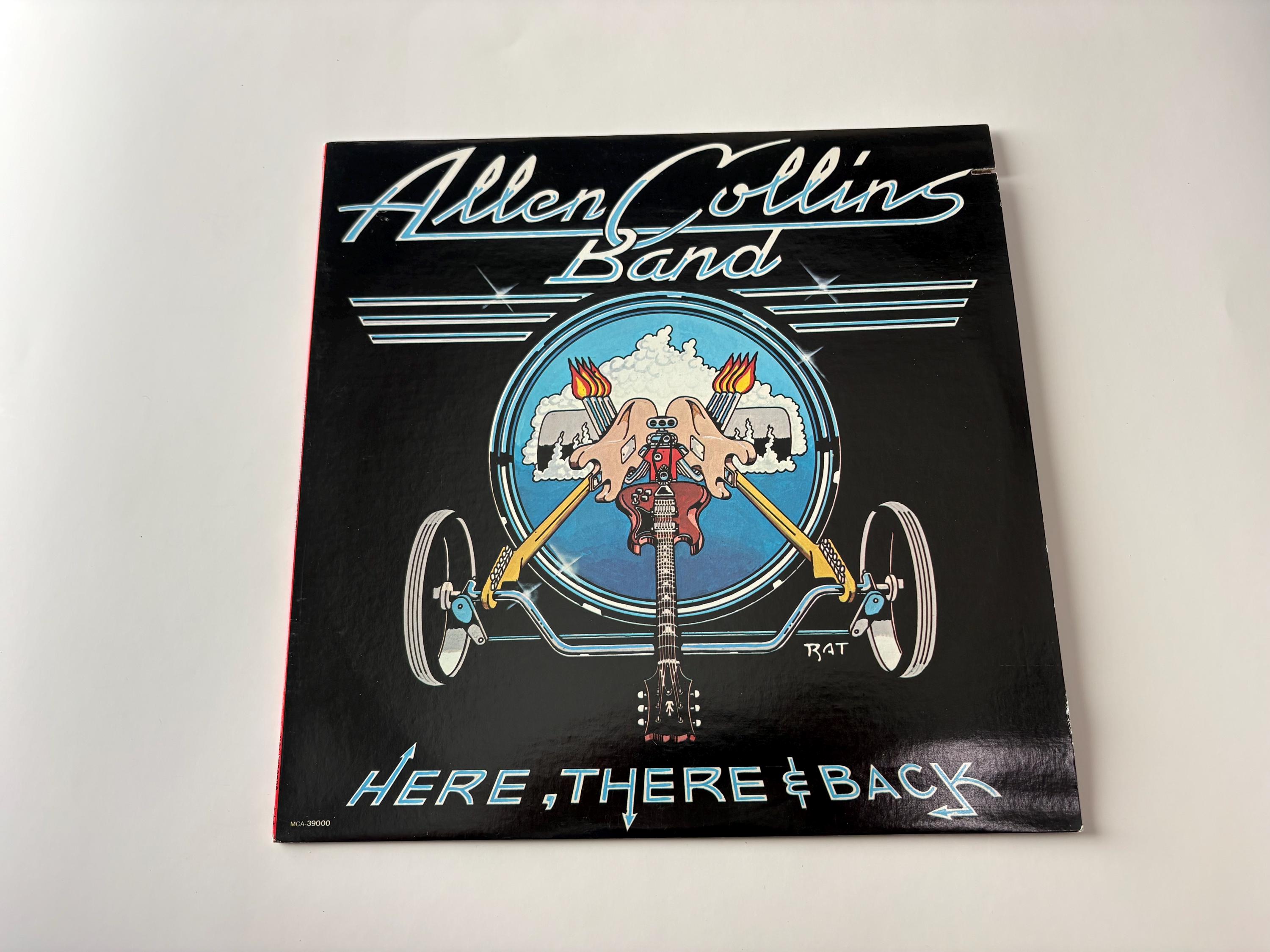 Allen Collins Band Here, There & Back Vinyl Record LP MCA Records 1983 ...