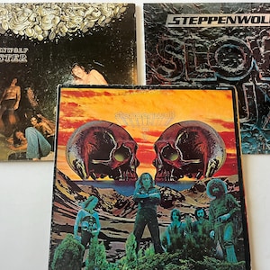 Steppenwolf Vinyl Record Lot: Monster, Slow Flux, Steppenwolf 7