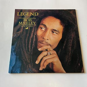 Vintage Bob Marley Legend Vinyl Record LP - Island Records 1984