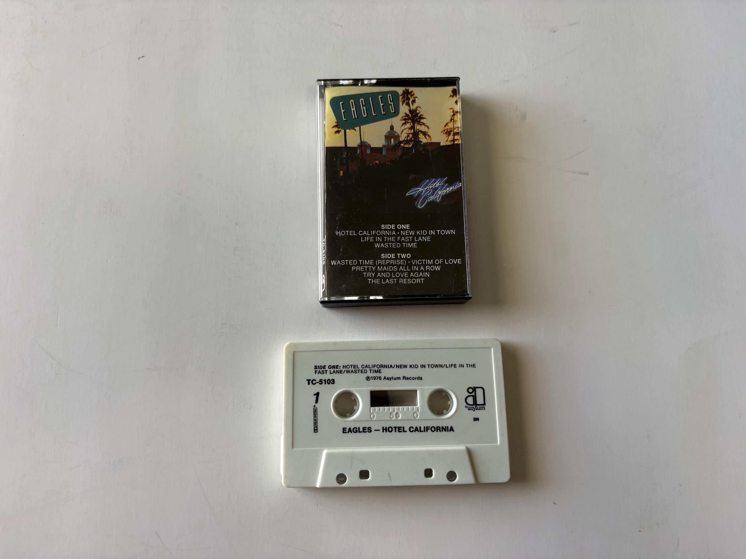 Eagles - Hotel California 1976 Cassette Tape - Etsy