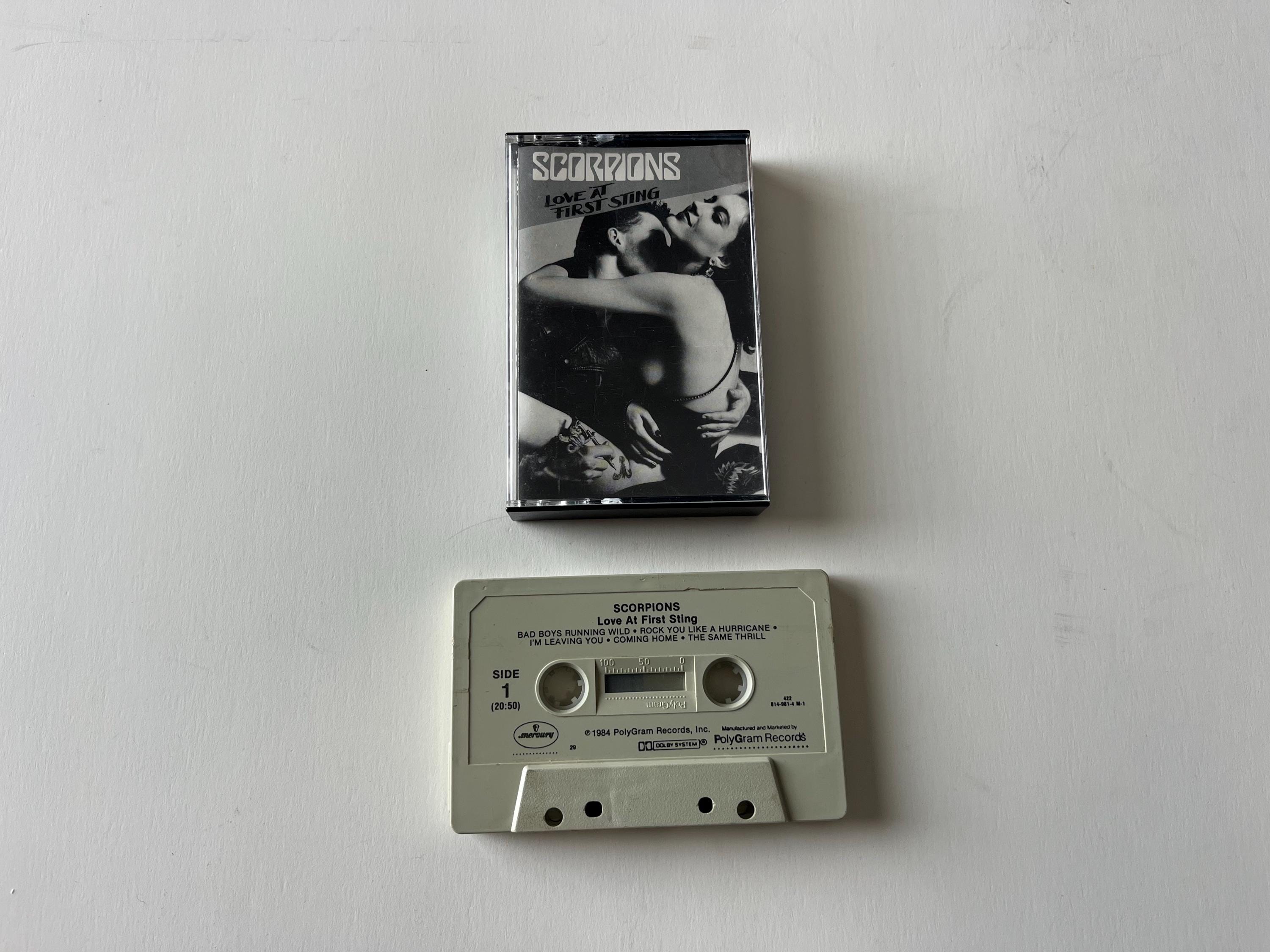 Scorpions - Love at First Sting - 1984 Cassette Tape - Etsy