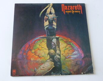 Nazareth Expect No Mercy Vinyl Record LP SP-4666 A&M Records 1977 Vinyl Records  Sale