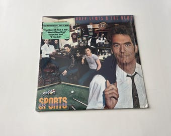 Vintage HUEY LEWIS & the NEWS “sports” 1983 Record - Etsy