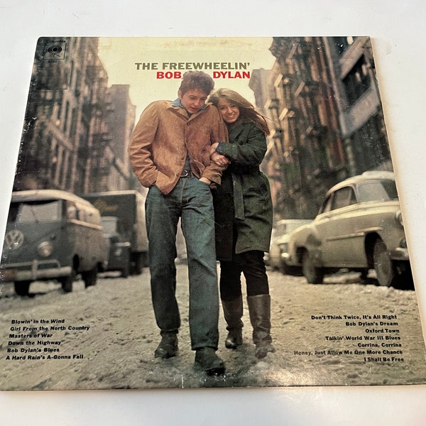 Bob Dylan The Freewheelin' Vinyl Record LP JC 8786 Columbia Records 1976 Vinyl Records  Sale