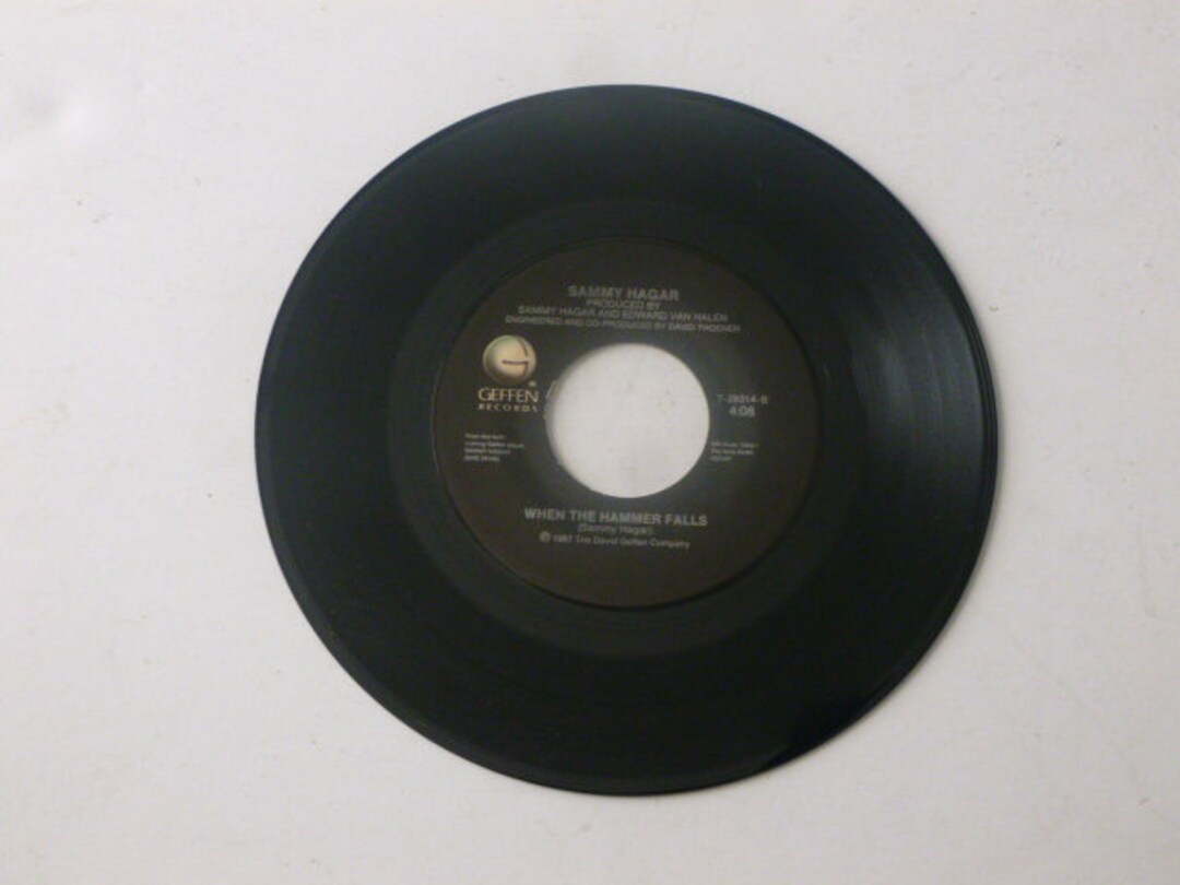 EAGLES - Get Over It ~ Geffen Records 45 RPM 7 Vinyl Record