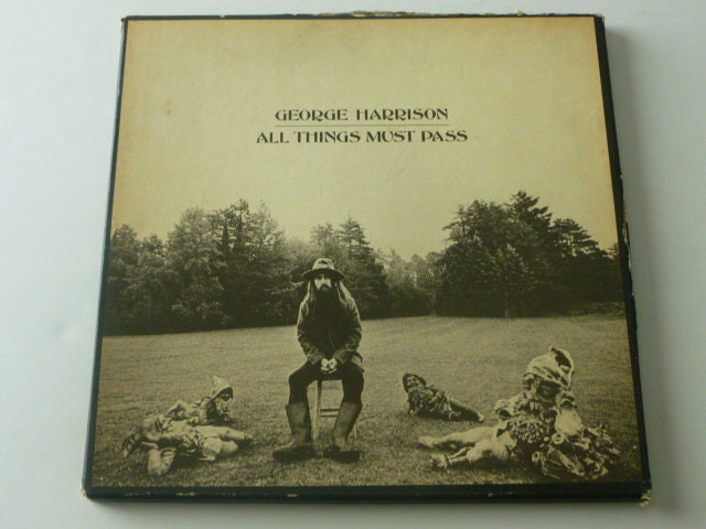 George Harrison All Things Must Pass Vinyl Record LP 192-04 - Etsy Canada