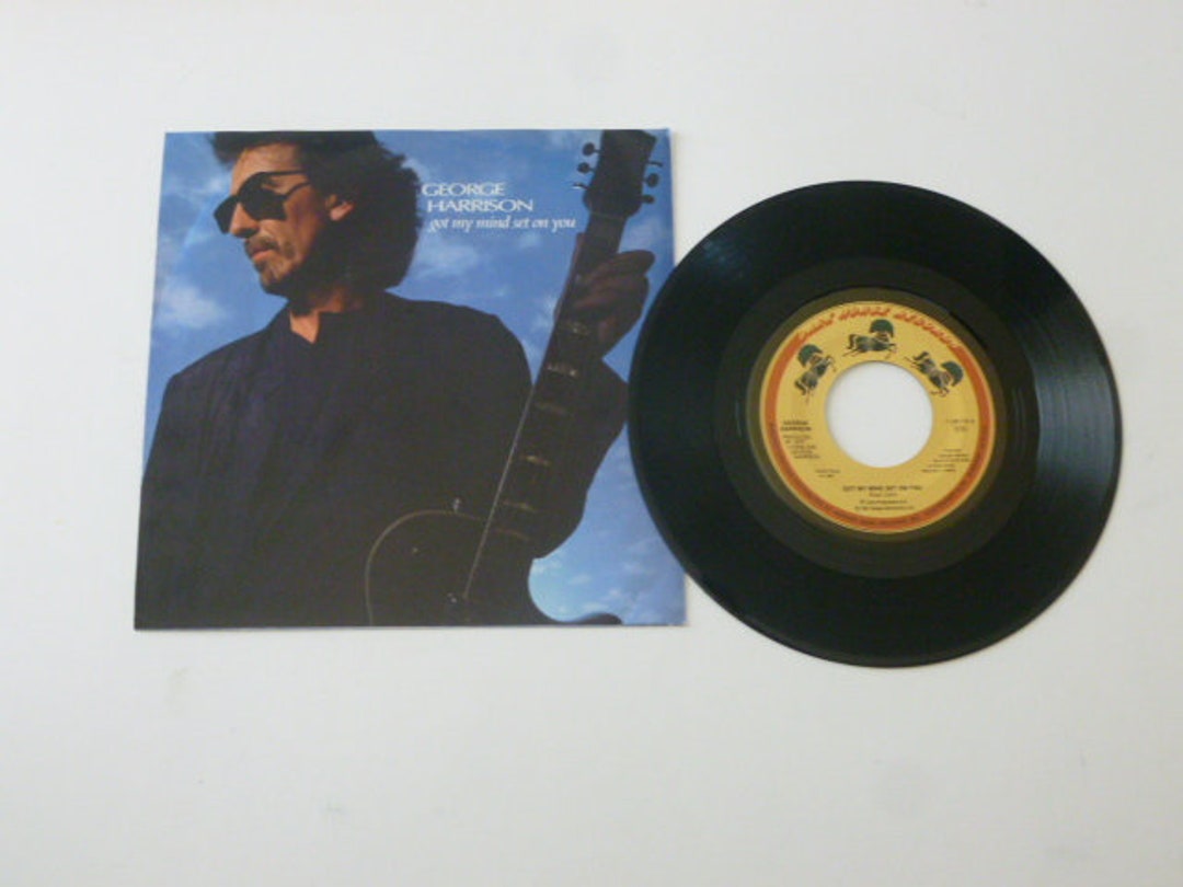 George Harrison Got My Mind Set On You Traduction George Harrison Got My Mind Set On You 7 45 tours Record - Etsy France
