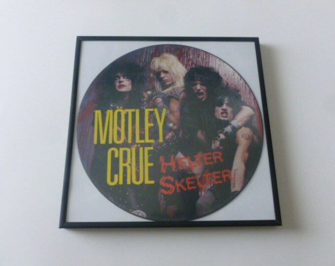 Motley Crue Helter Skelter Vinyl Record LP Picture Disk BMI Etsy