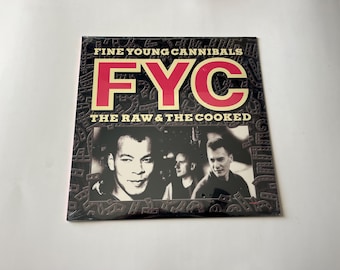Fine Young Cannibals, the Raw & the Cooked, Vinyl LP (1988) - Etsy