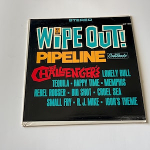 The Challengers Wipe Out! Vinyl LP - 1966 Crescendo Records