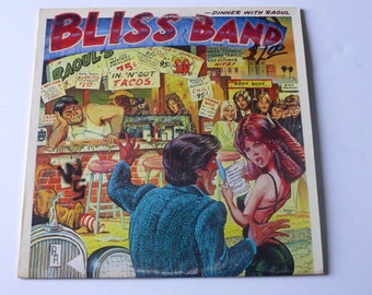 The Bliss Band Dinner With Raoul Vinyl Record LP JC 35511 (Promo Copy) Columbia Records 1978 Record Sale