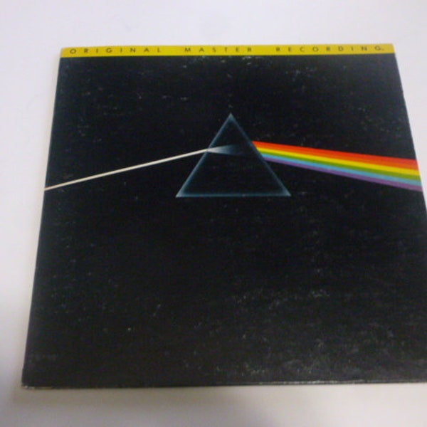 Pink Floyd Dark Side Of The Moon ( Original Master Recording) Vinyl Record LP MFSL 1-017 Harvest Records 1973 (Read Description)