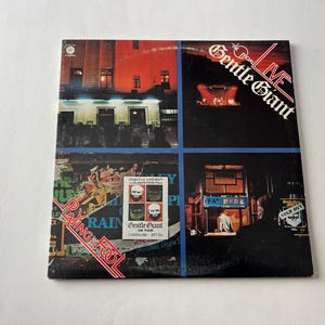 Gentle Giant - Playing The Fool Live (Double Album) Vinyl Record LP