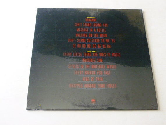 The Police - Every Breath You Take Vinyl LP (sealed) 1986 - Etsy