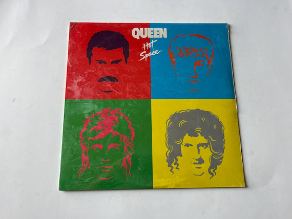 クイーン - Hot Space (未開封) ビニールレコード LP - 1982 Electra