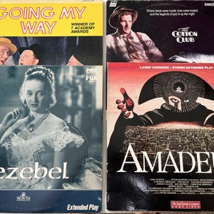 Movie Laser VideoDisc Assorted Lot Of 4 VideoDisc Sale