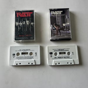 RATT Eingriff in Ihre Privatssphäre - Tanzen Undercover Lot von 2 Assorted Kassetten Verkauf