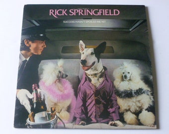 Rick Springfield Success Hasn't Spoiled Me Yet Vinyl Record LP AFL1-4125 RCA Victor Records 1982 Record Sale