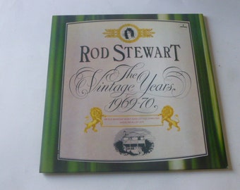 Rod Stewart The Vintage Years 1969-70 (Double Album) Vinyl Record LP 9299 572 Mercury Records 1970 Record Sale