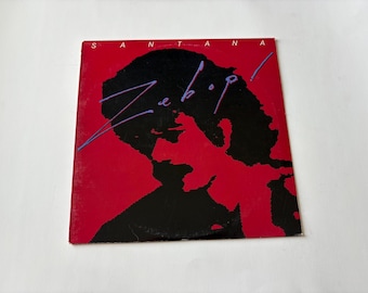 サンタナ「ゼバップ！」ビニールレコード LP - コロンビアレコード 1981