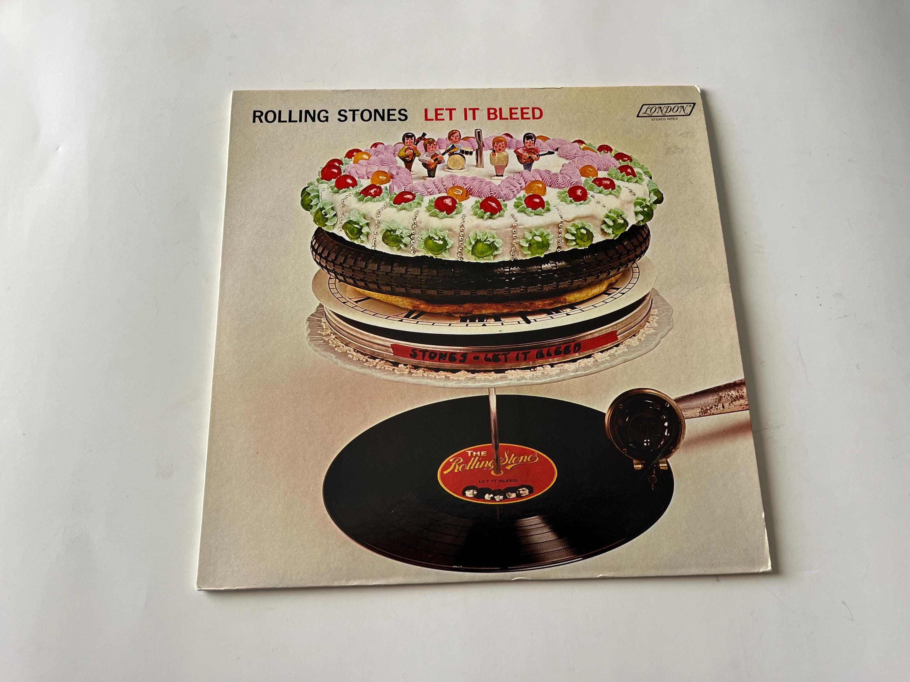 Rolling Stones Let It Bleed ( With Poster) Vinyl Record LP