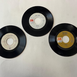 Free - All Right Now 45rpm Record Lot of 3