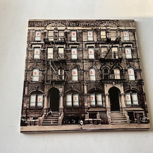 Led Zeppelin Physical Graffiti Vinyl Record LP - Swan Song Records