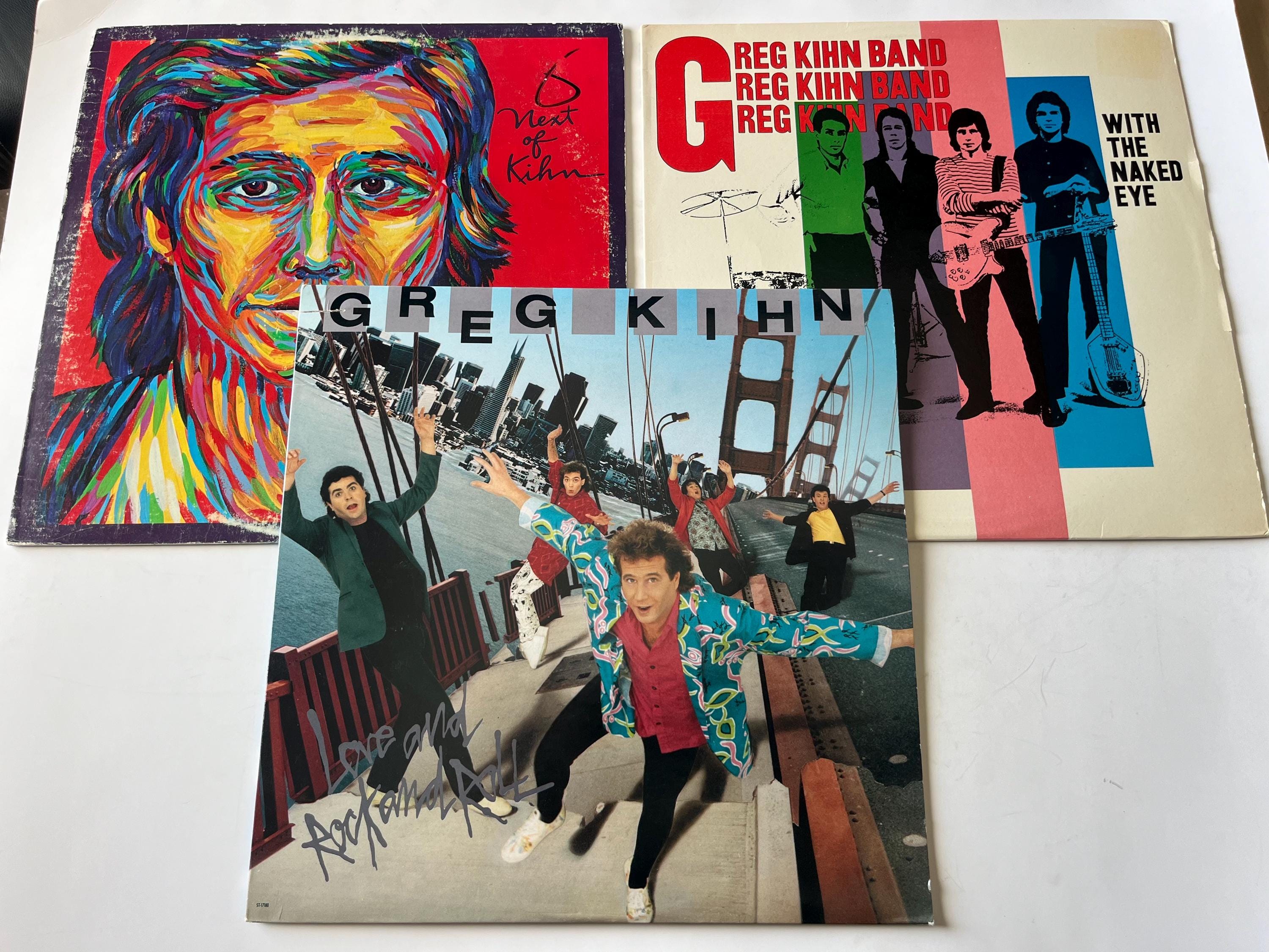 Greg Kihn Band Vinyl Record Lot – Next of Kihn, With the Naked Eye 