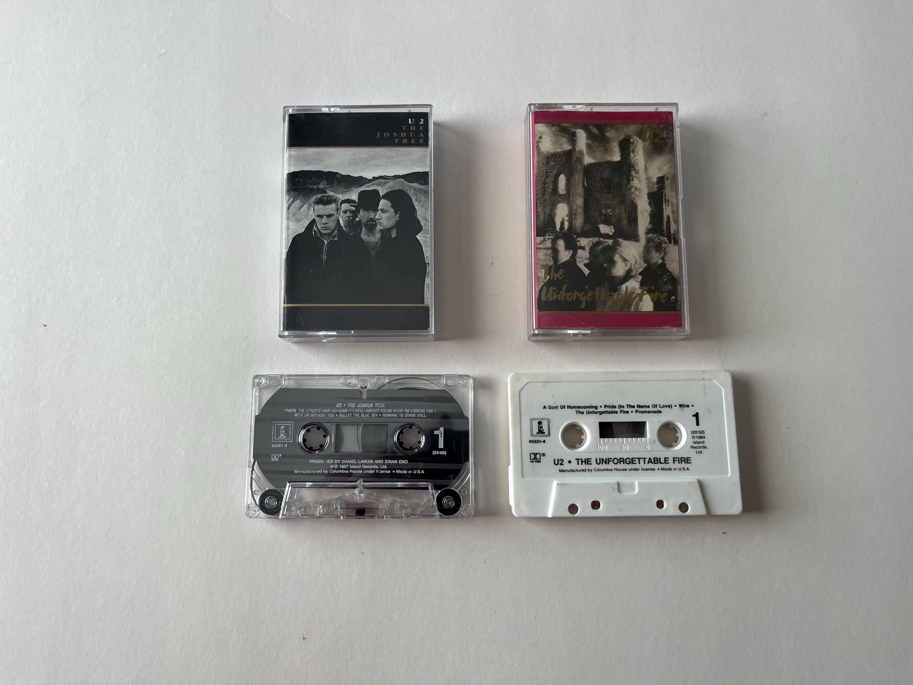 U2 the Joshua Tree- the Unforgettable Fire Lot of 2 Assorted