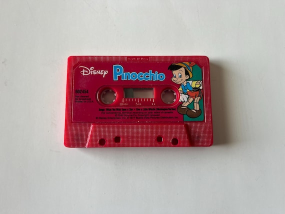Walt Disney's Pinocchio Audio Cassette 602454 Disney Enterprises