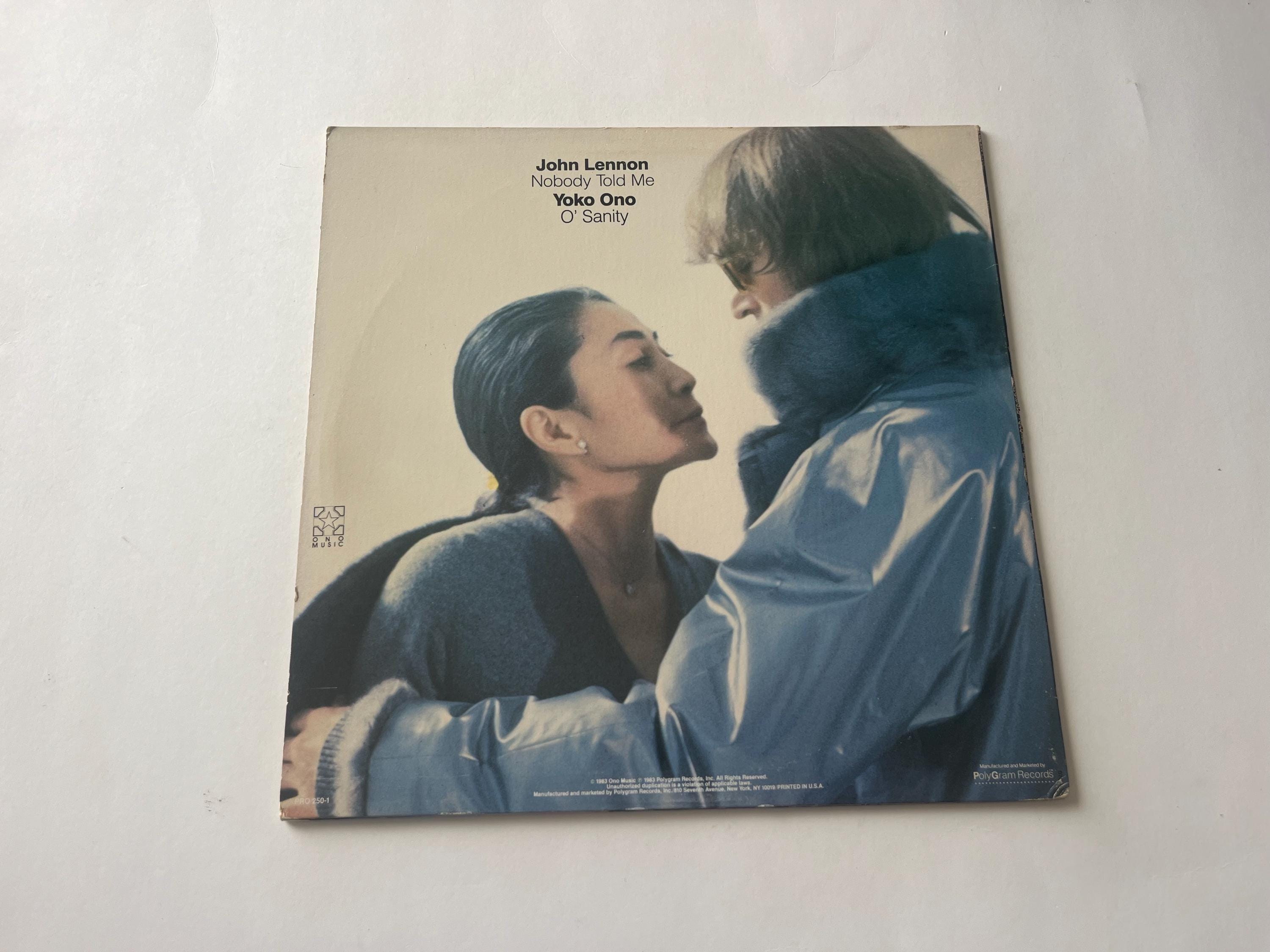 John Lennon&Yoko ジョンレノン　LP レコード John Lennon/yoko Ono Vinyl Record LP - 1983 Promo Copy - Etsy