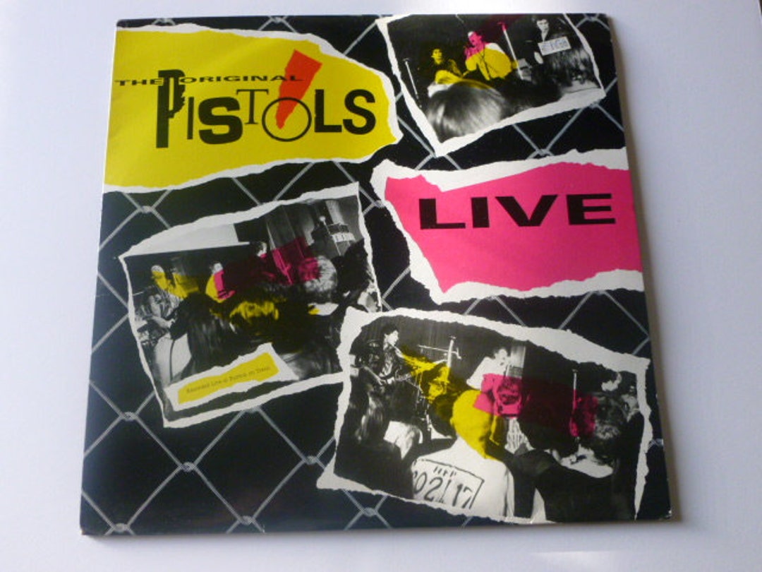 The Original Sex Pistols Live Vinyl Record Lp Rrlp 101 Double Album Receiver Records Limited 