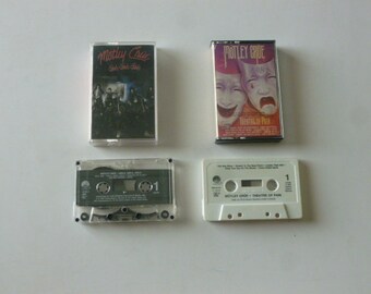 Motley Crue Lot Of 2 Assorted Cassette Sale