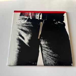 The Rolling Stones Sticky Fingers (Original Master Recording) Vinyl Record LP MFSL 1-060 (Zipper Cover) Rolling Stones Records 1981
