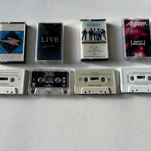 Anthrax - Live - Spirit - Vandenberg Lot Of 4 Assorted Cassette Sale