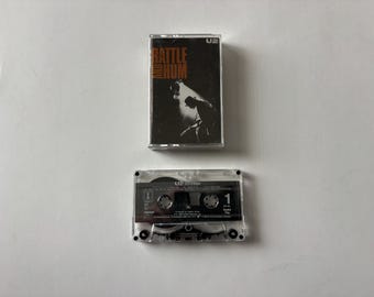 U2 Rattle And Hum Cassette - Island Records 1988