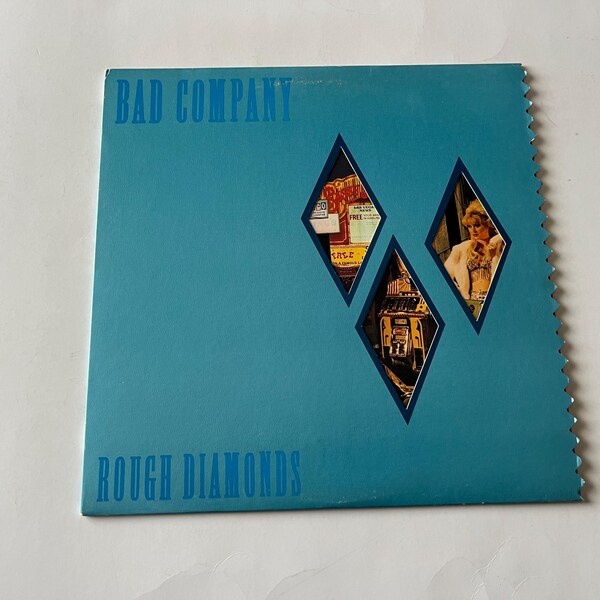 Bad Company Rough Diamonds Vinyl Record LP 90001-1 Swan Song Records 1982 Record Sale