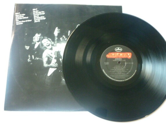 Scorpions World Wide Live Vinyl Record LP - 1985 Mercury Records
