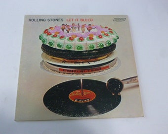 Rolling Stones Let It Bleed Vinyl Record LP NPS-4 London Records 1969 Records Sale