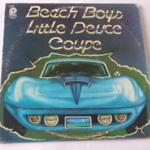 Vintage Vinyl Beach Boys Little Deuce Coupe Vinyl Record LP SPC 3562 Pickwick Records 1976 Vinyl Records  Sale