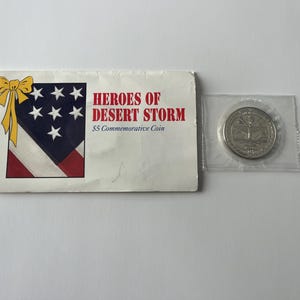 1991 Heroes of Desert Storm Commemorative Coin